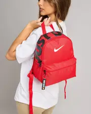 [Nike] Nike Mini Brazilia Backpack in University Red/Black/White One Size University Red/Black/White