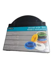 Apollo Deluxe Slide Tray Item# 3280-01 Black - Compatible With All Projecters
