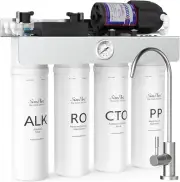 SimPure Alkaline UV Reverse Osmosis System T1-400ALK RO Water Filter System