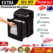 Fellowes Powershred 12C 12-Sheet Cross-Cut Professional Paper Shredder Pull-Out