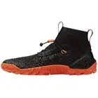 NWB ESC Vivobarefoot Women's Tempest, Obsidian/Orange, 6 Wide