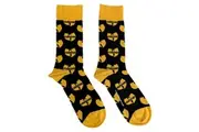 Wu-Tang Clan Ankle Socks Logo Repeat new Official Mens Black (UK SIZE 7 - 11)
