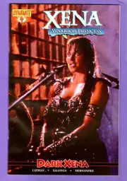 DYNAMITE COMIC - XENA WARRIOR PRINCESS - DARK XENA #4D XENA PHOTO COVER