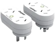 Energizer Power Adaptor with Surge Protection 2 Pack