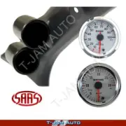 Pillar Pod for Nissan Patrol GU + Oil Press + DT Boost White AT Gauges