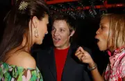 Ali Landry Devon Sawa & Eve at Playstation 2 Hosts the Movieline Y- Old Photo 1
