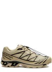 Salomon XT-6 Gore-Tex Panelled Mesh Sneakers - Beige - 42 (IT42 / UK8) 42 (IT42 / UK8)