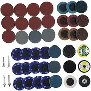 FUNOMOCYA High-speed Sanding Discs Set Pieces Mm for Drilling Grinding Micro Mesh Pads Grit