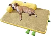 Dog Crate Mat Washable Dog Pads - Dog Cooling Mat | Cooling Pet Bed for Cat and Puppy | Cool Dog Kennel Pad | Washable Pet Rest Accessories for Outdoor Indoor Home Crate Kennel Room Sofa Nap SLE