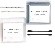Cotton Swabs Double Tipped Cotton Buds with Paper Stick for Make up and Cleaning