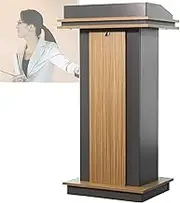 Lectern Podium Stand, Lectern Podium Stand,Lectern Podium Stand,Floor-Standing Podium, Desk, Wooden Podium for Classroom Teachers, Suitable for Churches, Hotels, Education,