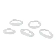 5PCS Cloud Shape Cookie Cutter Made 3D Printed Fondant for Cake Decorating Tools