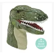 10" T-Rex Dinosaur Head Puppet