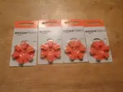 4 Packs Amazon Basic Hearing Aid Size 13 Batteries