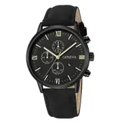 2022 Men Casual Sport Watches Geneva Leather Band Calendar Quartz Watch Clearance Reloj Hombre Erkek Kol Saati 61524712