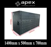 BRAND NEW TRAILER BOX ALUMINIUM CHECKER PLATE TOOLBOX-TRAILER STORAGE-FD1455070B