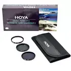 Hoya 77mm Digital Filter Kit: UV(C) + CPL/Circular Polarizer + NDx8/ND8 + Pouch