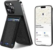 ExtreLife Magnetic Wallet for iPhone 12/13/14/16 Series, 8-Card Holder, Magsafe Compatible, Carbon Fiber, RFID Blocking