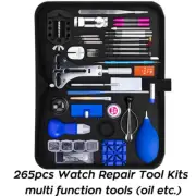 Repair Tools 265pcs Watch Maintenance Adjusting Watch Straps Replacing Batteries