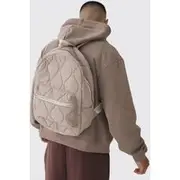 Mens Ecru Onion Quilt Rucksack