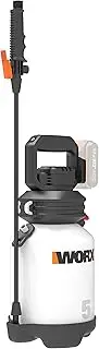 WORX WG829E.9 Cordless Pressure Sprayer 20 V - Suitable for Watering and Spraying Herbicides, Insecticides & Fungicides - Adjustable Nozzle - Mobile & Compact Design - Without Battery & Charger