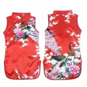 Girls Baby Kids Stand Collar Dress Formal Chinese Style Party Cheongsam Qipao