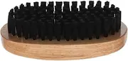 KAILIKETIY Beard Brush for Men Heated Soft Bristle Beard Shaping Tool Brush Hairdressing Salon Tool Pocket Size Perfect for Grooming