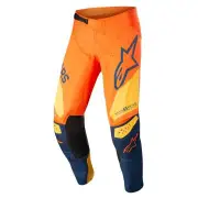 Techstar Factory Pants Orange Dark Blue Warm Yellow