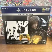 NIB - PlayStation 4 PS4 Pro 1TB Console Death Stranding Limited Edition - SEALED