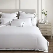 Private Collection Santiago Merrow Stitch Quilt Cover Set-Queen