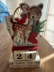 Deer Countdown Christmas Calender