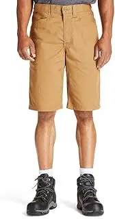 [Timberland PRO] Men's A1V7N Work Warrior LT Shorts - 11 Inch - 38W - Dark Wheat