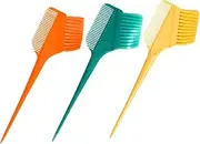 OATIPHO 3pcs Hair Tint Brush Dual Sided Long Tail Hair Dye Applicator for Easy Coloring at Home Salon Spa Includes Brushes Hairdressing Tool for Highlights and Treatments