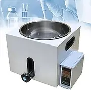 Lift Type Lab Water Bath,2L/3L/5L Digital Electric Water Heater Heating Device,Stainless Steel Liner Thermostatic Heater Equipment,PID Intelligent Temperature Control,for Scientific Experiments(5L)