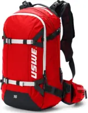 USWE Carve 16L Winter Day Backpack Red