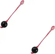 Kisangel Tree Climbing Ball Tree Climbing Gear Kit Tree Climber Climbing Safety Belt Rock Climbing Tools Survival Kits Roof Climbing Equipment Climbing Accessories Pull up Ball Plastic Red
