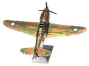 Model Kit Curtiss P-40 Warhawk Fighter-Bomber Aircraft "American Volunteer Group