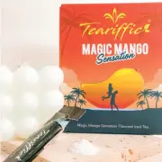 15 BOX (12 SACHETS EACH BOX) TEARRIFIC MAGIC MANGO SENTATION ICED TEA