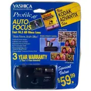Vintage Yashica Profile AF AUTOFOCUS 32mm f4.5 24mm Wide Angle Auto Focus Camera