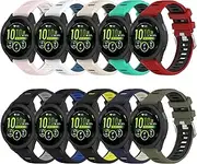 Band for Garmin Forerunner 265S, 18mm Quick Release Silicone Replacement Band for Garmin Forerunner 255S/ Venu 3S/ Venu 2S/ Vivoactive 4S/ Vivomove 3S (No Tracker)