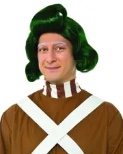Oompa Loompa Short Green Wig