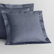 Sheridan 1200TC Millennia Pillowcase in Ink/Dark Blue Size: European Material: Cotton @Sheridan Rewards