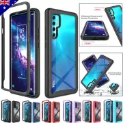 For TCL 20 Pro 5G 20L Plus 20S Shockproof Case Acrylic Hybrid Armor Clear Cover