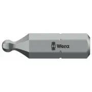 Wera 05380107001 5/32" x 25mm Ball End Hex Bit
