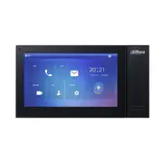 Dahua Indoor Ip Monitor Black 7In Touch Poe 8Gb Sd Wall Mount