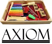 Axiom Childrens Percussion Set - 10 Kids Percussion Instruments in Box