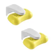 2Pcs Magnetic Soap Holder Save Space Storage Rack Hanging Soap Dishes Holder