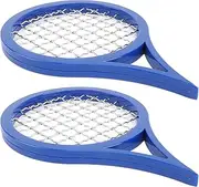 2pcs Hair Racket Twist Combs, Upgraded Hair Brush for Curls, Portable Curling Brush Hair Twisting Comb, Twist Wave Barber Comb, Hair Coils Comb for Hair Styling (Blue)