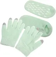 1 Set Gel Socks for Dry Cracked Feet Women Hand Caring Gloves for Women Foot Moisturizing Socks Overnight Spa Gloves Hand Protection Dry Hands Socks Yarn