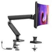 Single Monitor Mount for 13-34 Inch Screens up to 24 lbs, Monitor Arm Desk